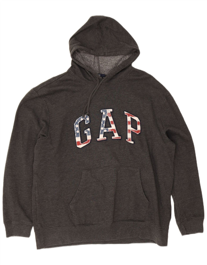 Gap Herren Graphic Hoodie Pullover 2XL Grau