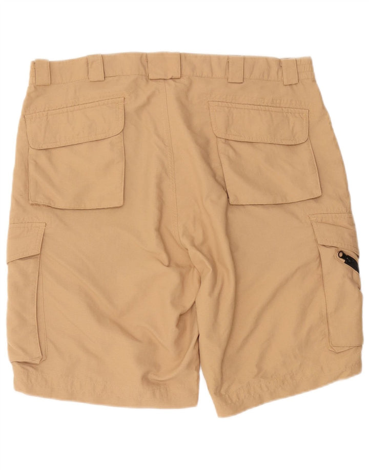 ASICS Herren Cargo-Shorts, Größe L, W34, Beige