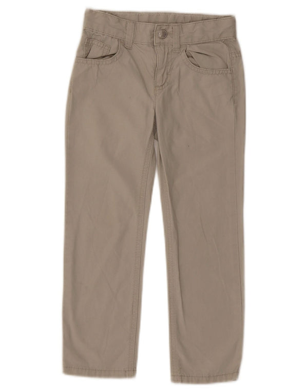 BENETTON Boys Straight Casual Trousers 4-5 Years XS W20 L19  Grey Cotton