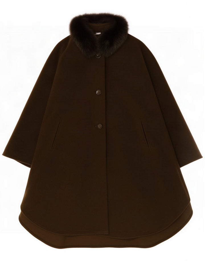 Jimmy Hourihan Damen Cape Coat IT 42 Medium Khaki