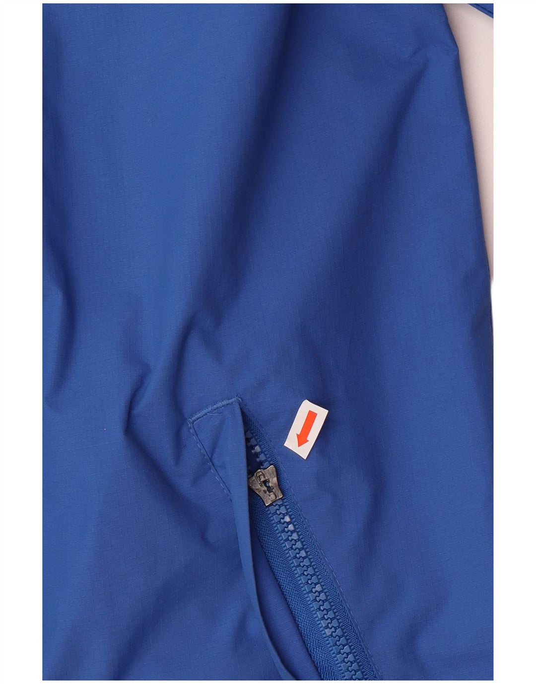 SUPERDRY Herren-Windbreaker-Jacke, UK 40, Größe L, blaues Nylon