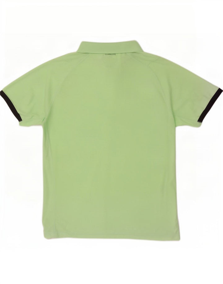 Adidas Herren Climalite Poloshirt XL Grün Polyester