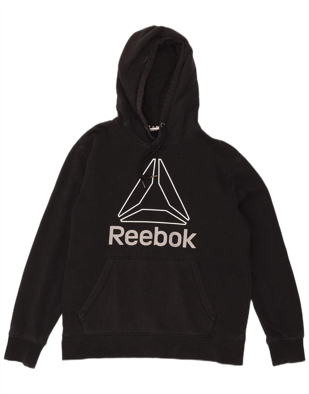 Reebok Herren Graphic Hoodie Pullover Large Schwarz