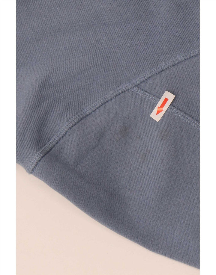 Topshop Damen-Sweatshirt in Übergröße, Größe UK 16, Größe L, Blau, Baumwolle