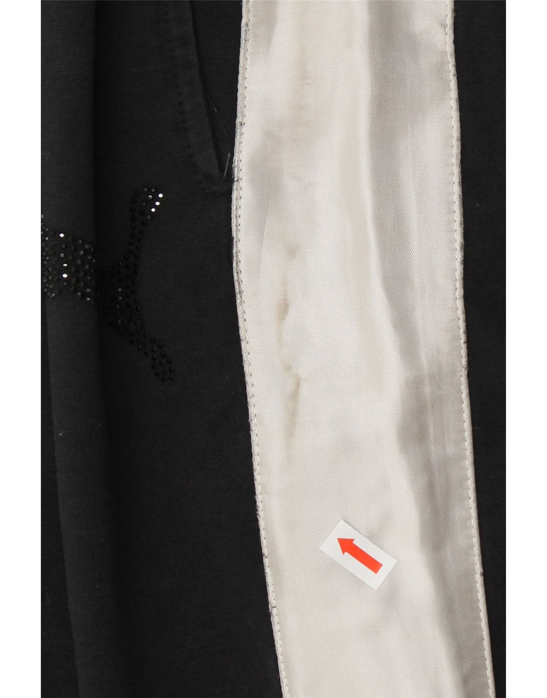 PUMA Womens Tracksuit Trousers UK 12 Medium Black Colourblock Vintage Puma and Second-Hand Puma from Messina Hembry 