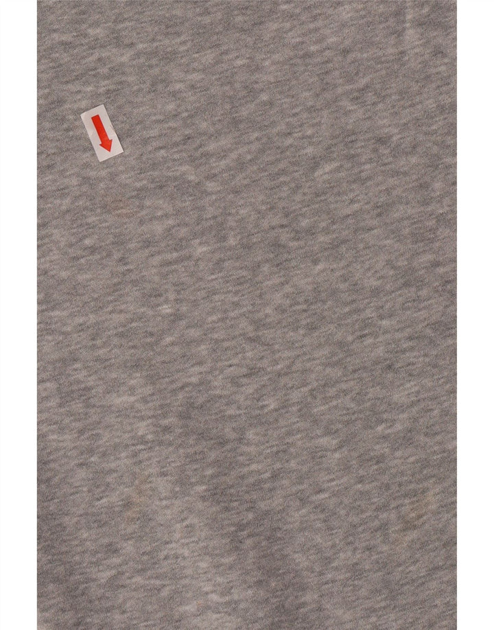 NIKE Damen-Trainingshose, Jogginghose, UK 14, mittelgraue Baumwolle