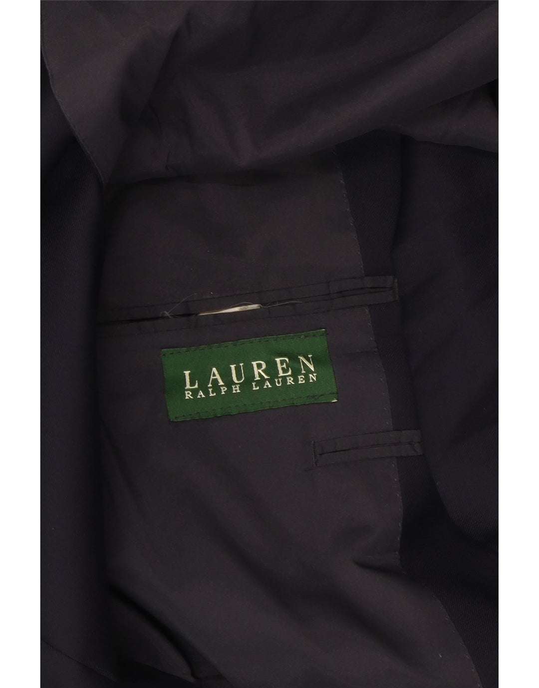 Ralph Lauren Herren-Blazer mit 2 Knöpfen, Gr. 40, Marineblau, Größe L