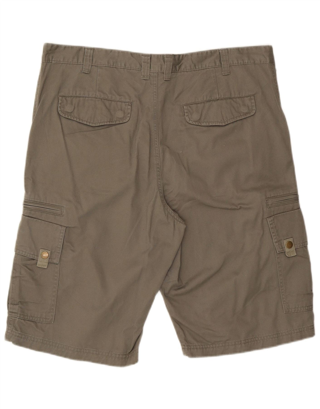 Vintage Herren Cargo Shorts W38 XL Khaki Baumwolle