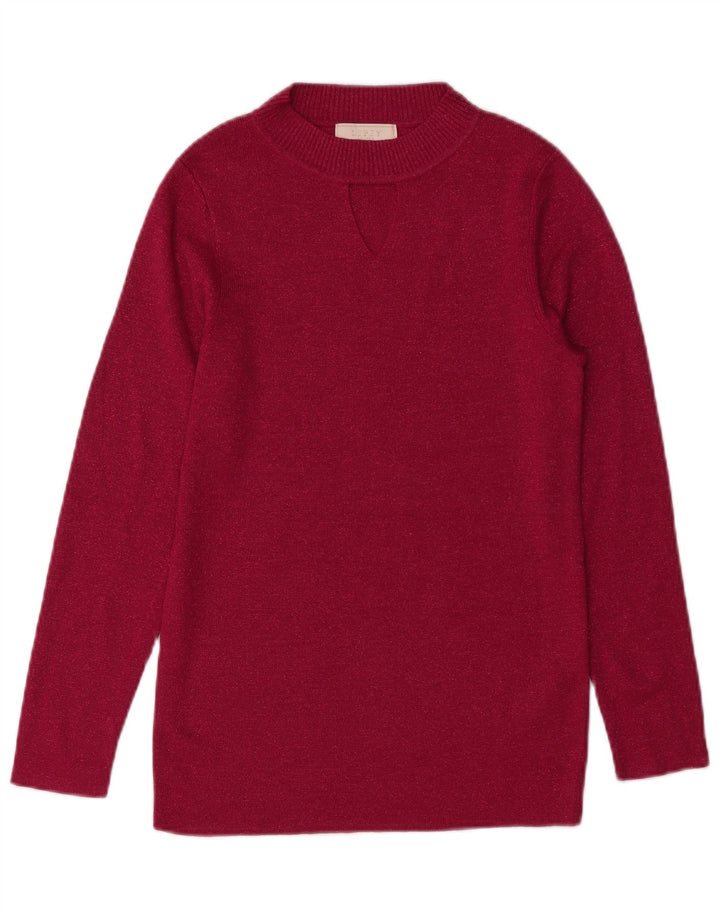 Lipsy Rollkragenpullover für Mädchen, 13–14 Jahre, rosa, Polyester
