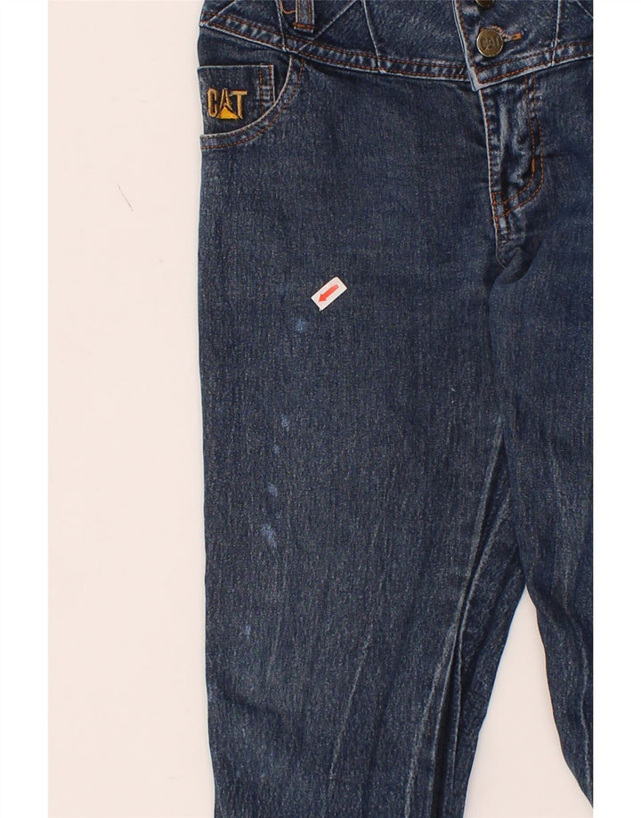 CATERPILLAR Womens Skinny Jeans W28 L30  Blue Vintage Caterpillar and Second-Hand Caterpillar from Messina Hembry 