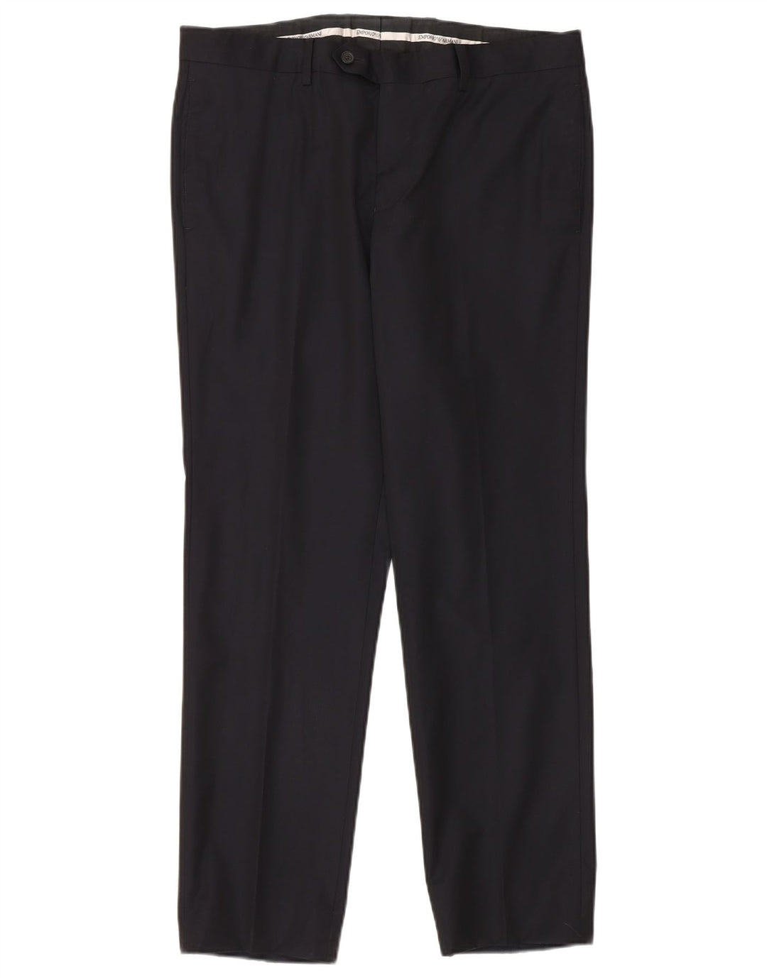 Emporio Armani Herren 2-Knopf-2-teiliger Anzug IT 50 Large W35 L30 Marineblau