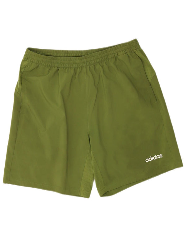 Adidas Herren Climacool Sport Shorts Large Grün Polyester