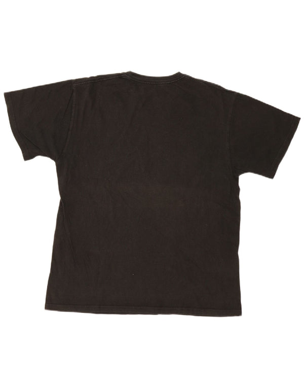 HARD ROCK CAFE Mens Barcelona Graphic T-Shirt Top Medium Black Cotton