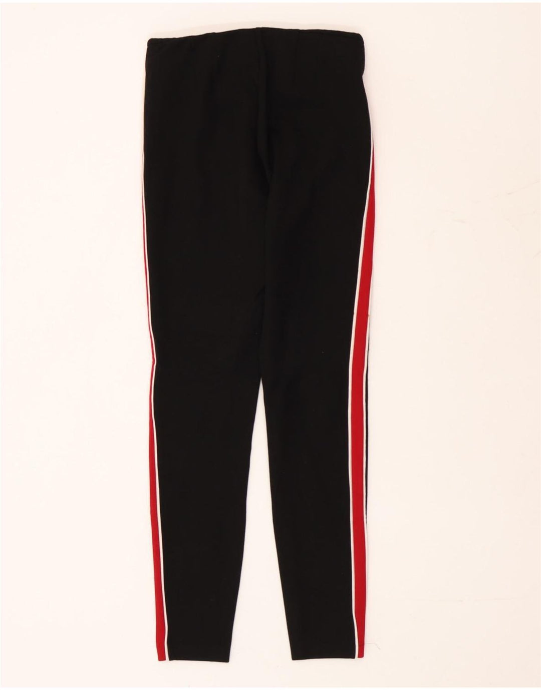 Zara Damen Trafaluc Leggings UK 8 Small Schwarz gestreift