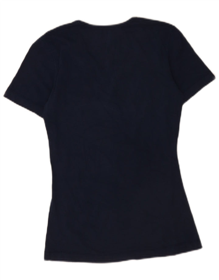 Champion Damen-T-Shirt mit Grafik, Größe S, Marineblau