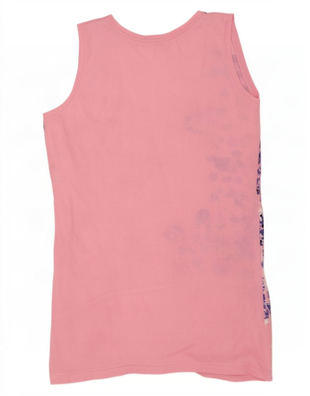 Hugo Boss Damen Weste Top UK 12 Mittelrosa geblümt
