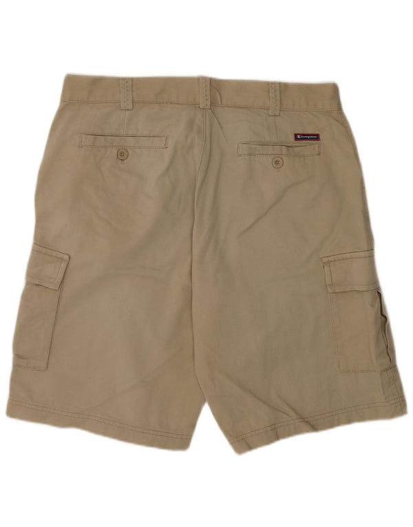 Champion Womens Cargo Shorts Medium W32 Beige