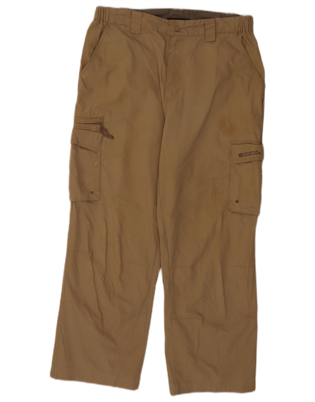 Mountain Warehouse Gerade Herren-Cargohose, W34, L26, Beige, Polyester