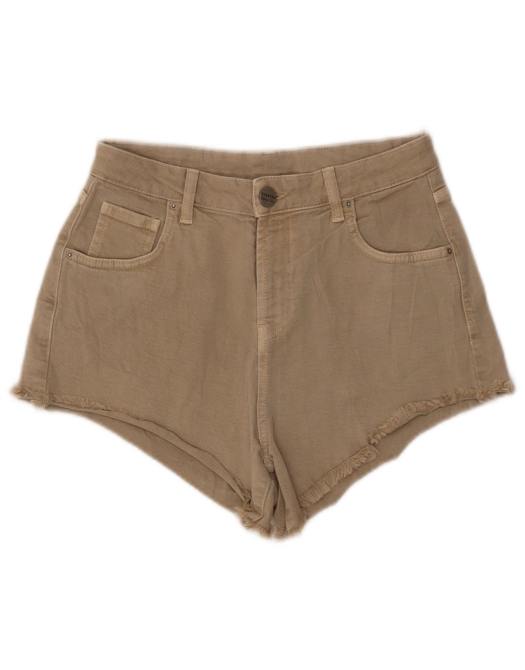 Carrera Damen Jeansshorts IT 42 Medium W29 Beige Baumwolle