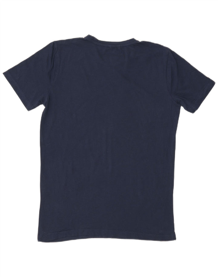 CARRERA Herren-T-Shirt mit Grafik, mittlere marineblaue Baumwolle