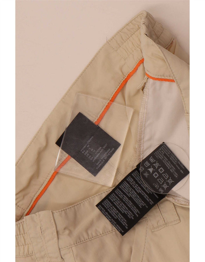 Jack Wolfskin Damen Chinoshorts UK 12 Medium W32 Beige Polyamid