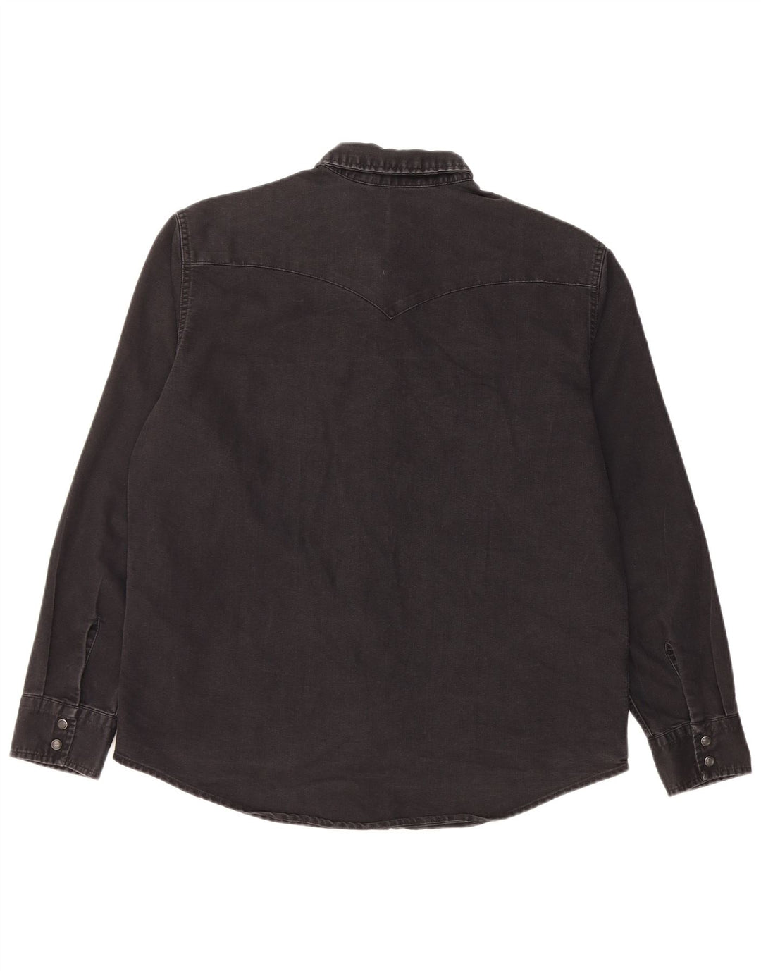 LEVI'S Herren Standard-Jeanshemd, groß, schwarze Baumwolle