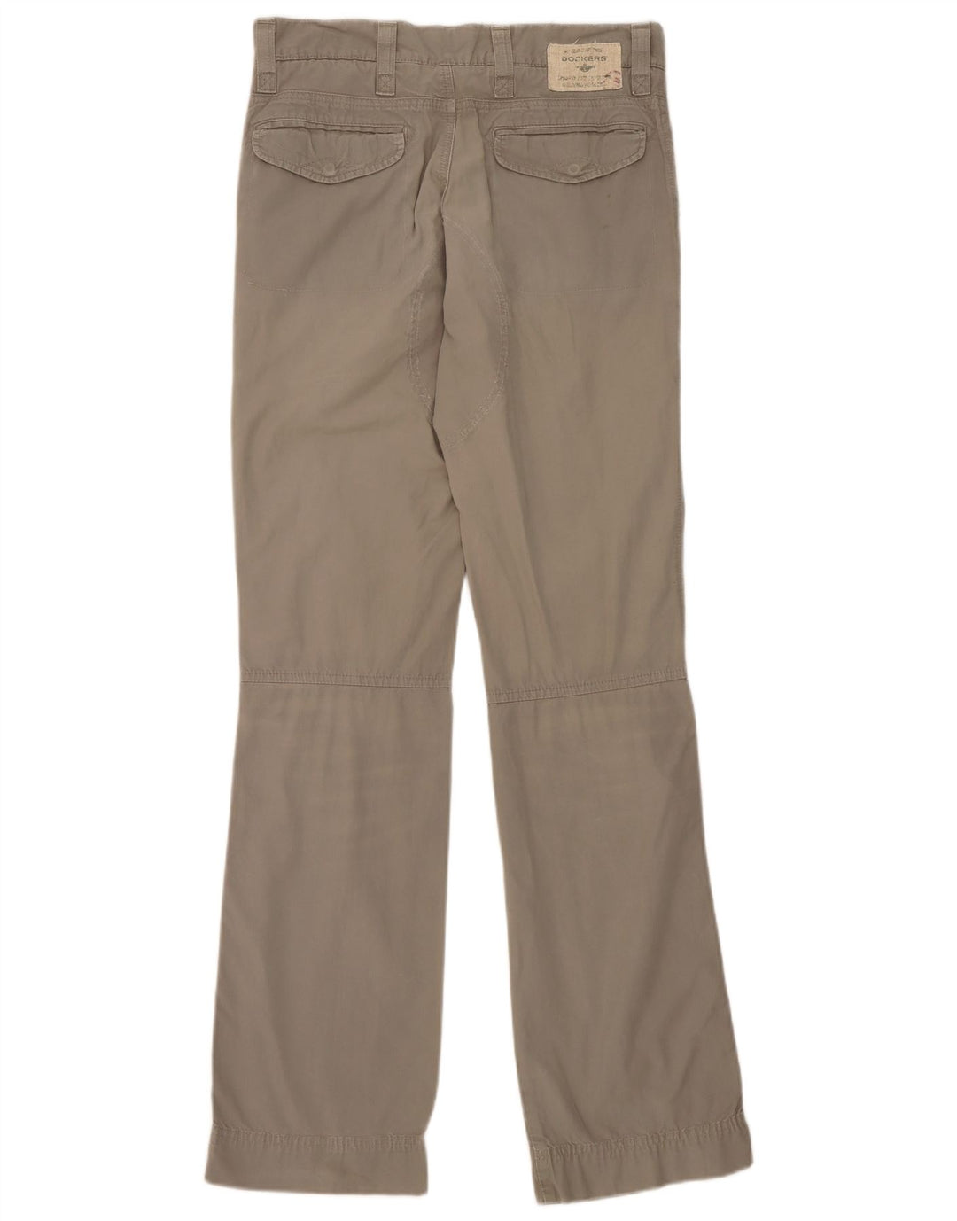 Dockers Herren Khakis Straight Chino Hose W30 L32 Grau