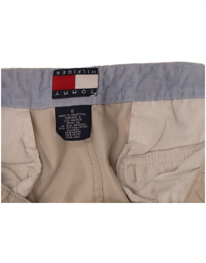 Tommy Hilfiger Damen Cargoshorts US 6 Medium W28 Beige Baumwolle