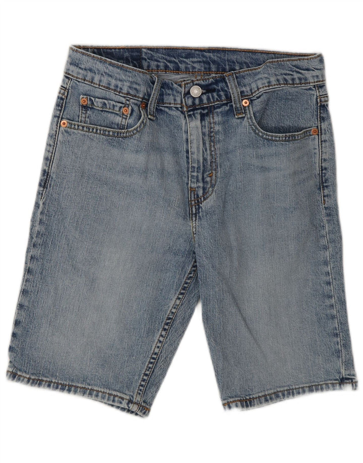 Levi's Herren 405 Denim Shorts W29 Small Blaue Baumwolle