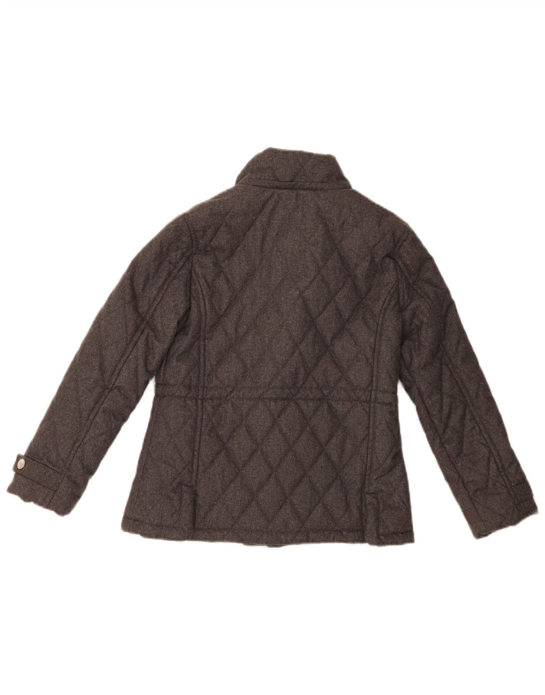 Massimo Dutti Steppjacke für Mädchen, 7–8 Jahre, graues Polyester