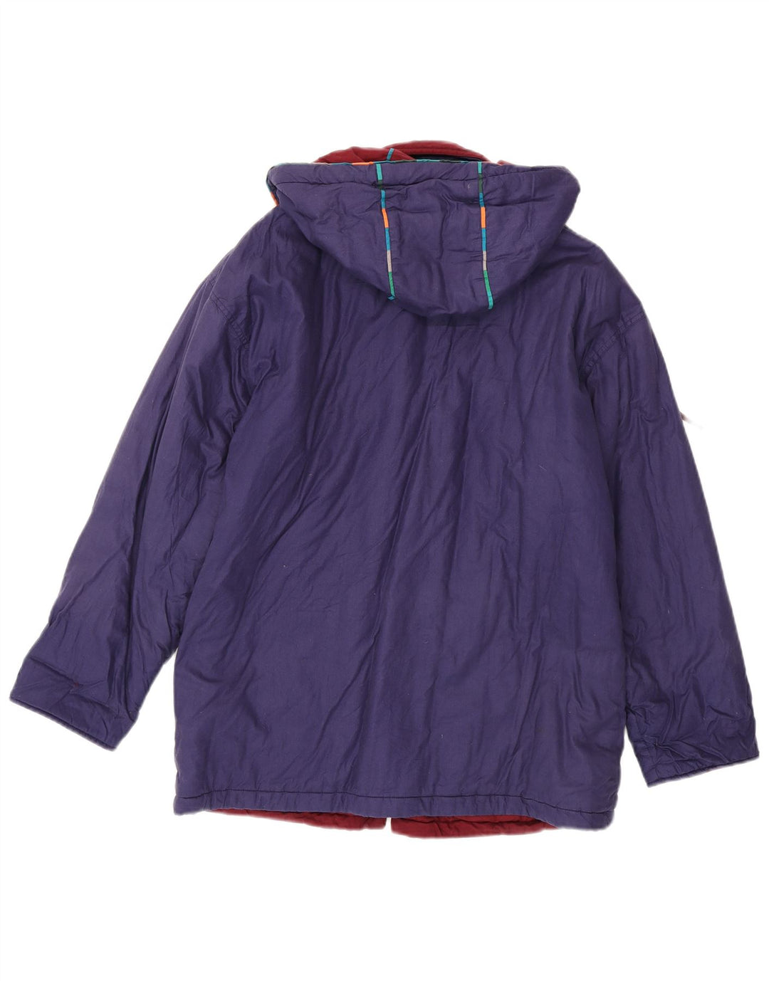 DW-Shop Damen Übergroße Windjacke mit Kapuze, EU 36, Größe S, Lila