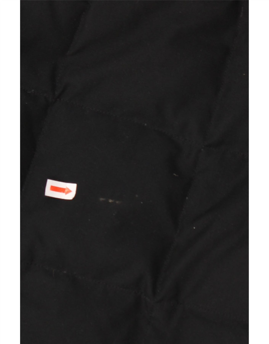 BRUGI Wattierter Damenmantel mit Kapuze IT 48 XL Schwarz Polyester