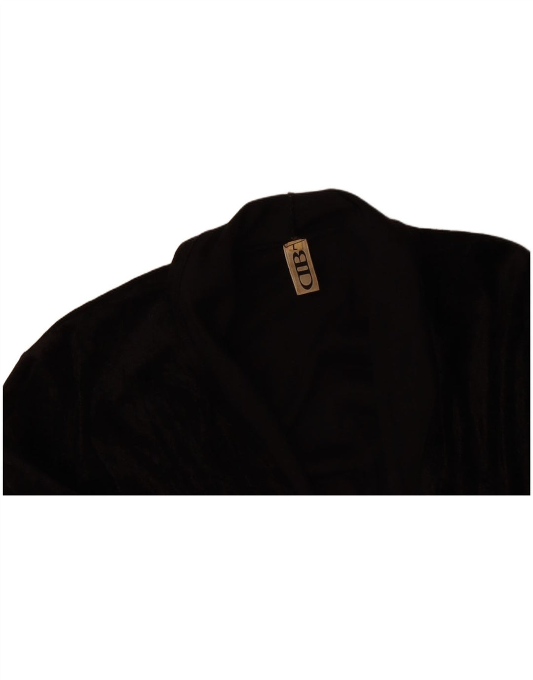 VINTAGE Womens Long Sleeve Blouse Top UK 14 Large Black