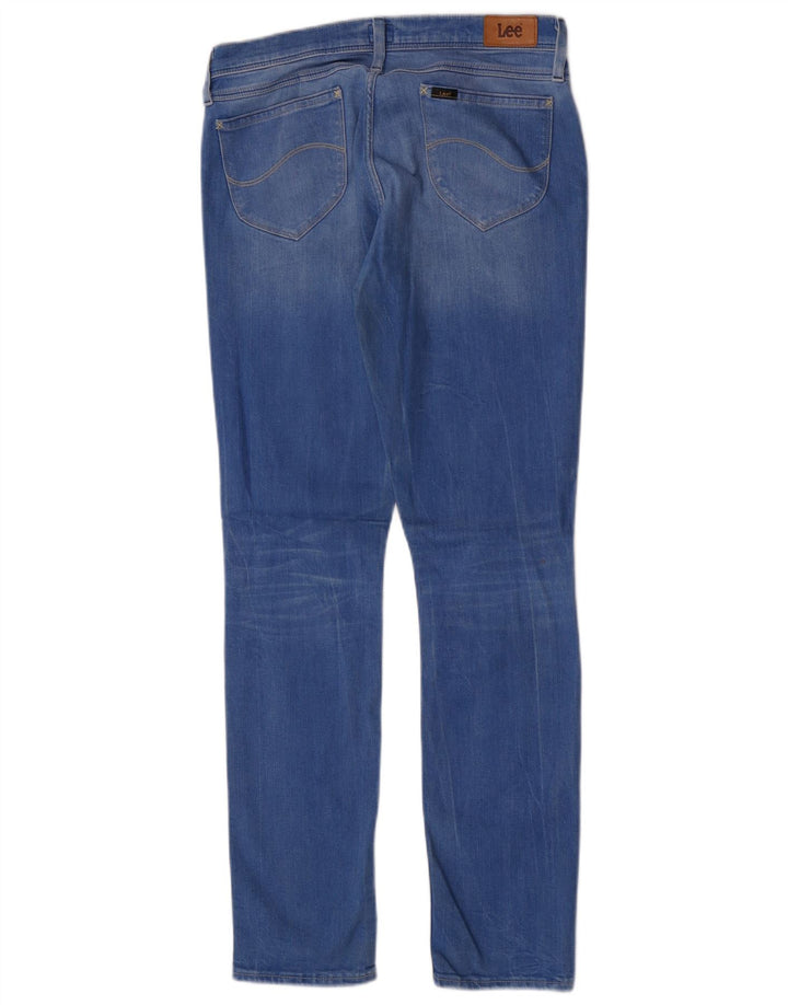 Lee Damen Jade Slim Jeans W31 L31 Blaue Baumwolle