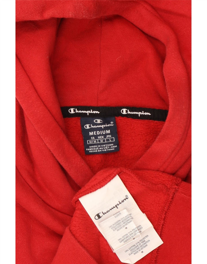 CHAMPION Herren-Kapuzenpullover aus mittelroter Baumwolle