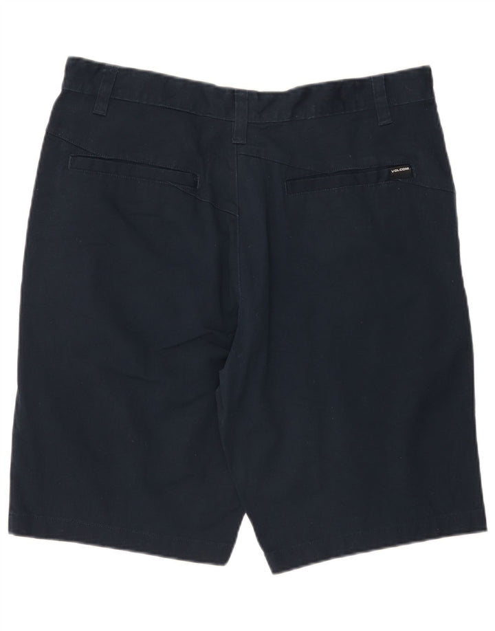 Volcom Herren Chino-Shorts W36 Große marineblaue Baumwolle