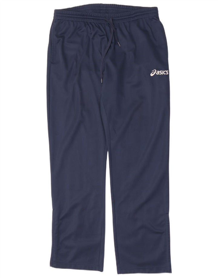Asics Herren-Trainingshose, groß, marineblau, Polyester