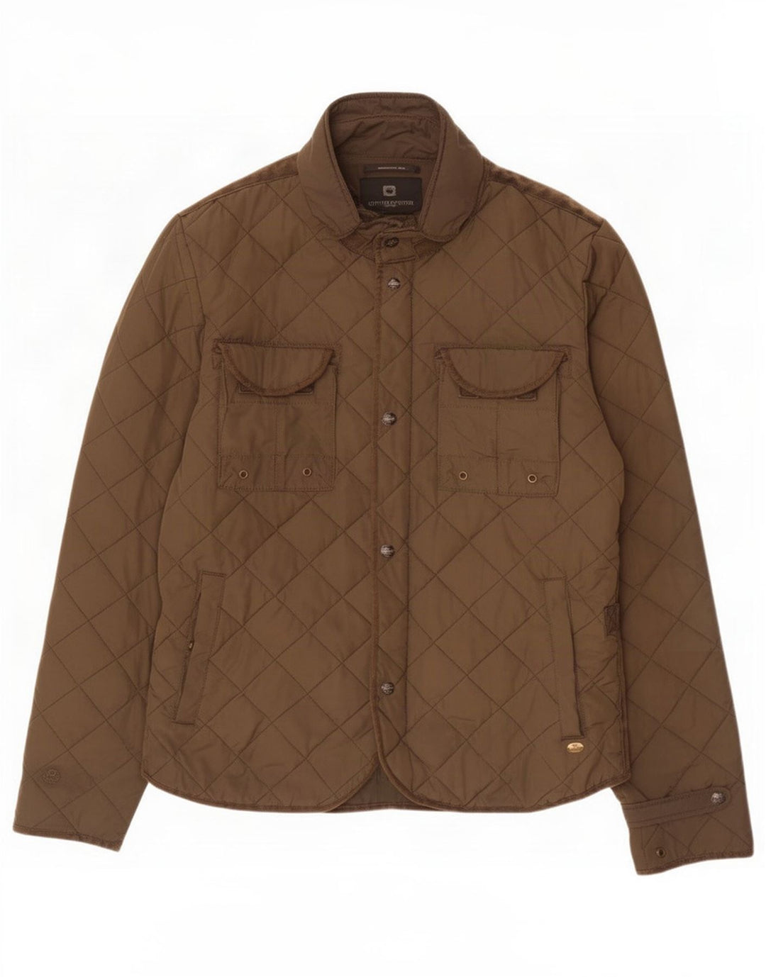 Scotch & Soda Herren Steppjacke UK 40 Large Khaki Polyester