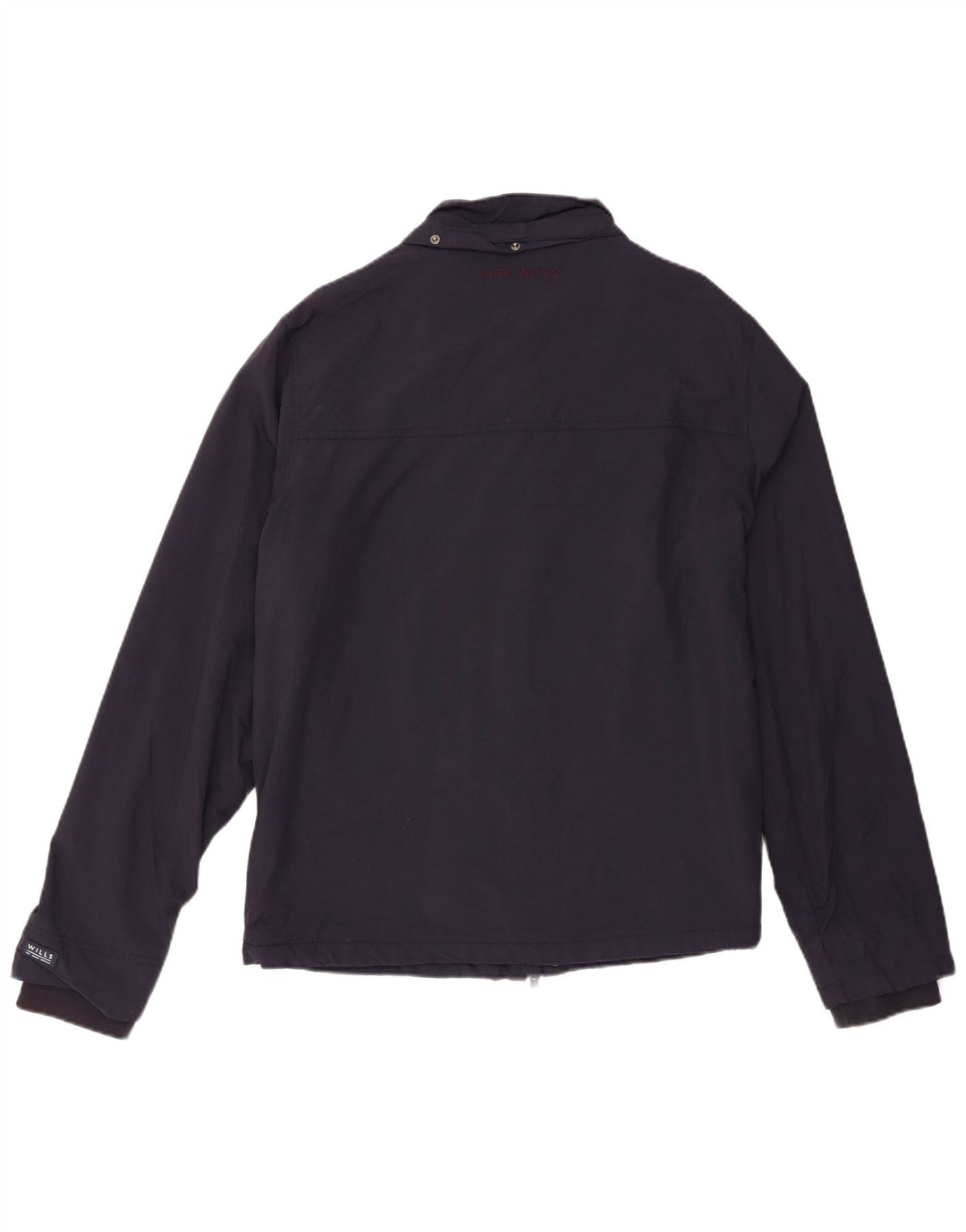 Jack Wills Herren-Windbreaker-Jacke, UK 42, XL, marineblaues Nylon