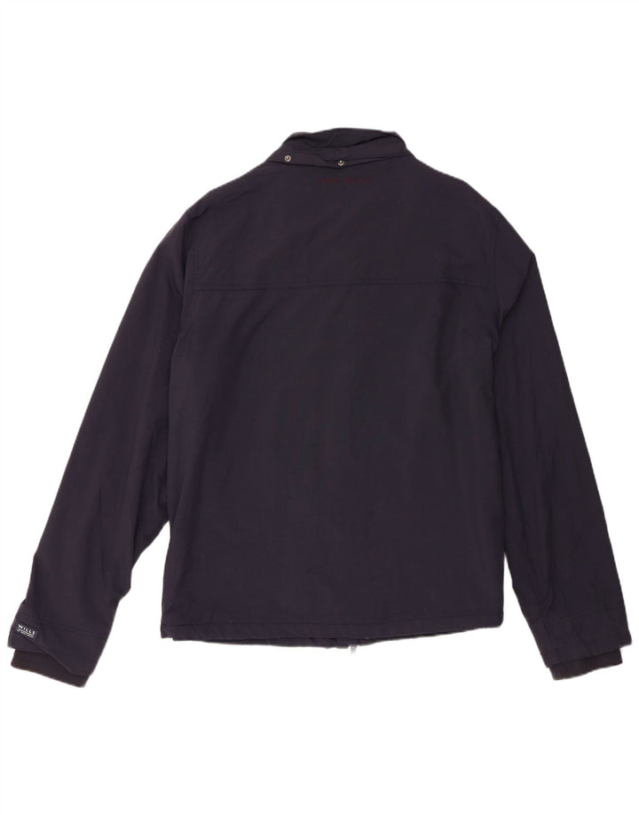 Jack Wills Herren-Windbreaker-Jacke, UK 42, XL, marineblaues Nylon