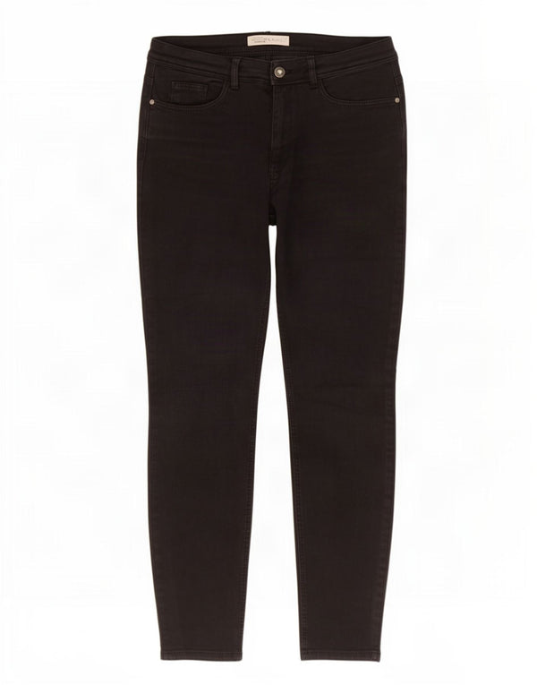 Zara Damen Skinny Jeans EU 38 Small W28 L27 Schwarz