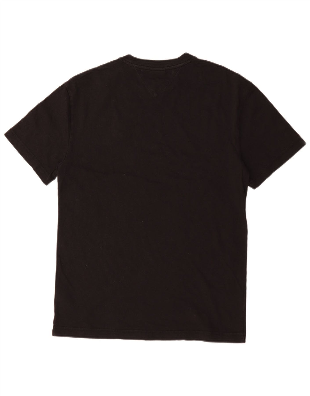 Tommy Hilfiger Herren T-Shirt Top Small Schwarz Baumwolle