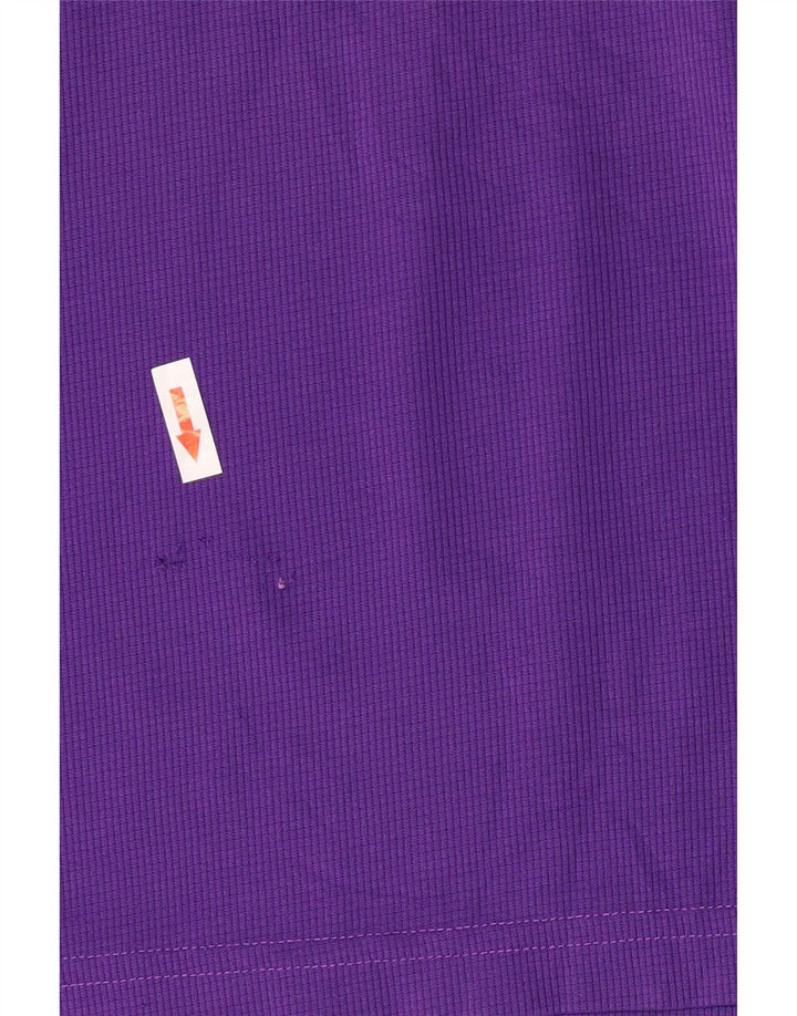 Nike Herren Kurzarm-Poloshirt mit Grafik, XL, Lila, Polyester
