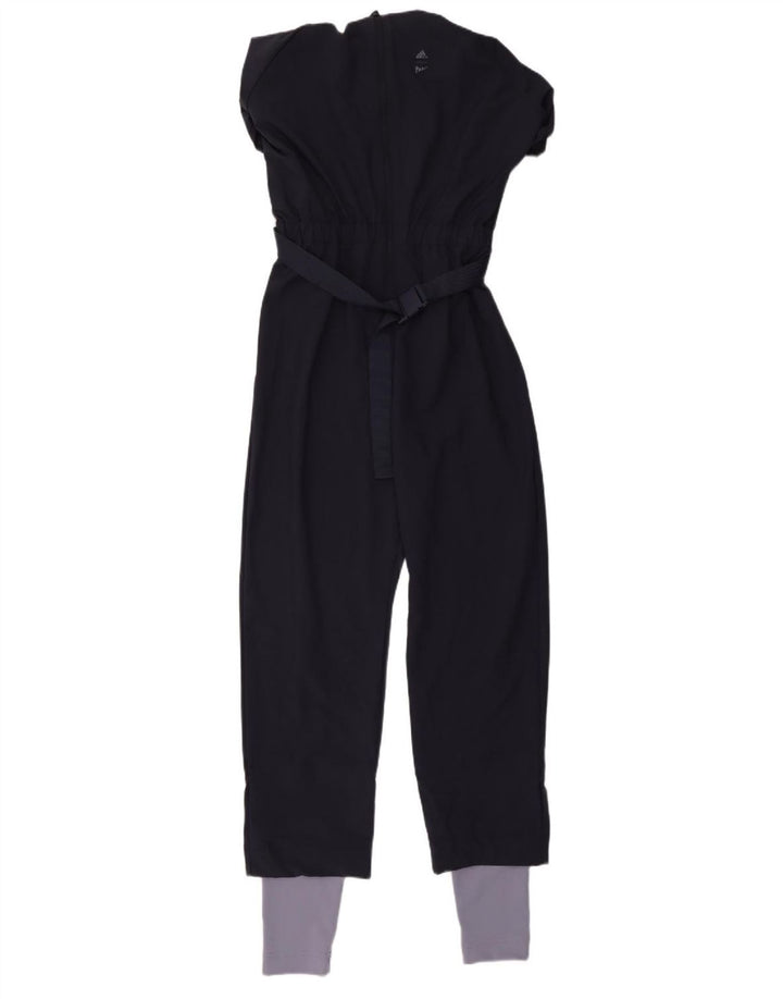 Adidas Damen Boiler Ski Jumpsuit IT 46 Large Marineblau Polyester