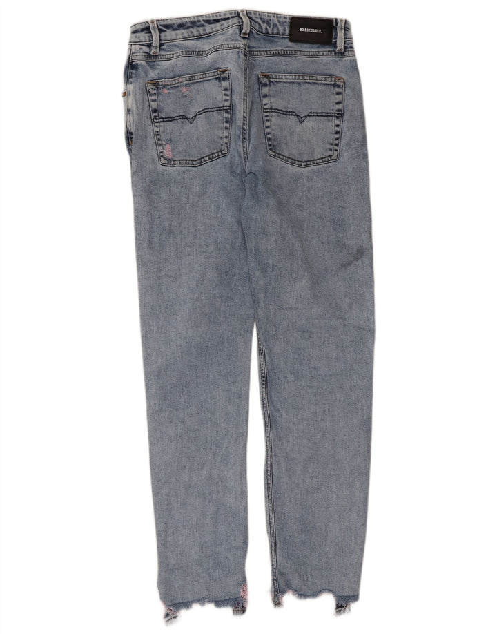 Diesel Damen Slim Jeans W28 L28 Blaue Baumwolle