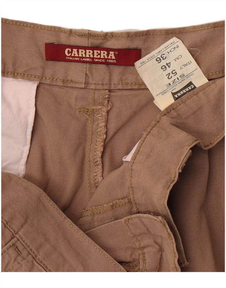 Carrera Herren Chinoshorts W36 Large Beige Baumwolle