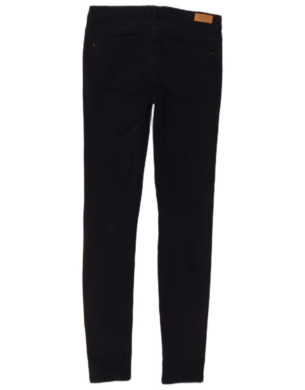 Zara Damen Trafaluc Skinny Freizeithose EU 38 Small W28 L30 Marineblau