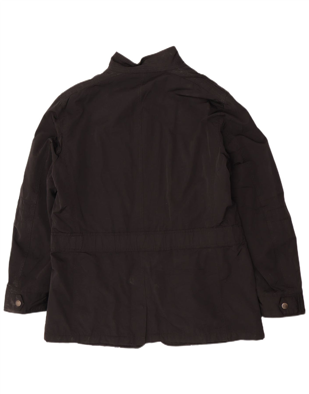 Massimo Dutti Herren-Utility-Jacke UK 44 2XL Schwarzes Nylon