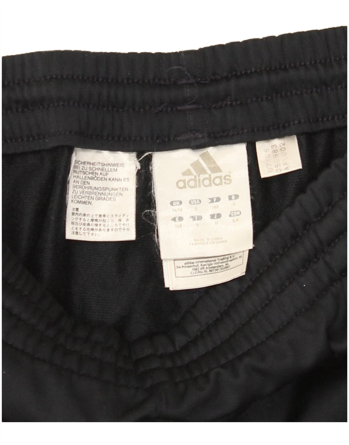 ADIDAS Herren-Trainingshose, groß, aus schwarzem Polyester