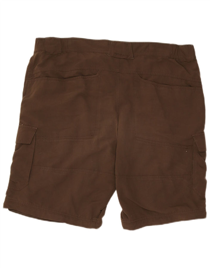 Columbia Herren Cargoshorts W40 XL Braunes Nylon